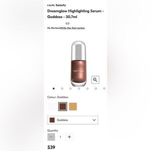 r.e.m. beauty Dreamglow Highlighting Serum - Goddess